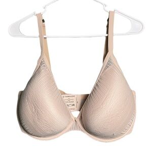Thirdlove Everyday Lace Nude Plunge Bra Size 38G